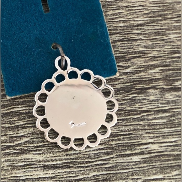 Vtg NOS Sterling Silver Happy Birthday Pendant - Picture 3 of 7